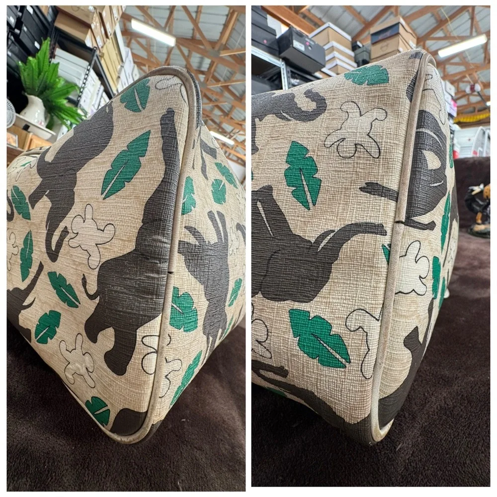 Very Rare Gucci Joy Elephant Print Boston Handbag - Picture 8 of 14